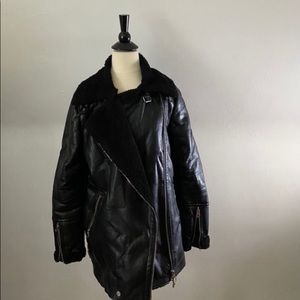 Aviator sherpa Jacket